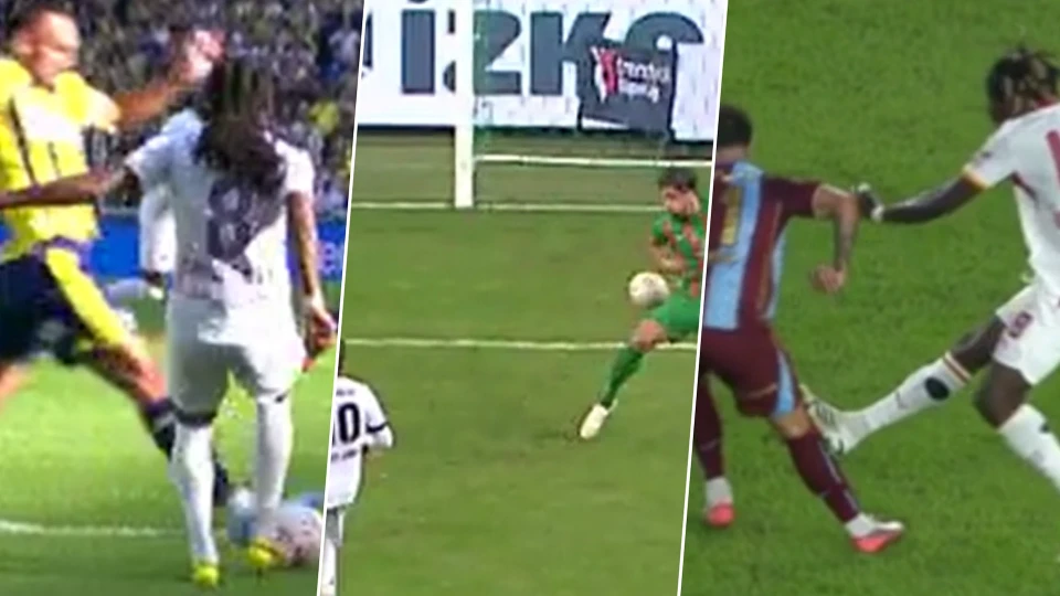 Trabzonspor - Galatasaray derbisinin VAR kayıtları ortaya çıktı