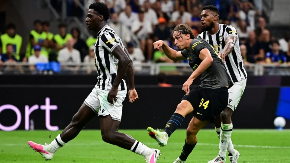 Inter, Udinese'yi 5'ledi: Zirve takibini sürdürdü