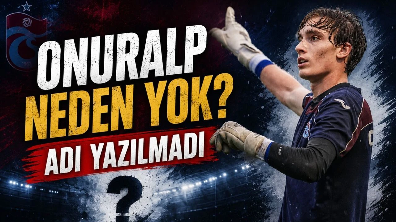 Trabzonspor’da Onuralp Çevikkan Kararı: UEFA Listesinde O İsim Yok