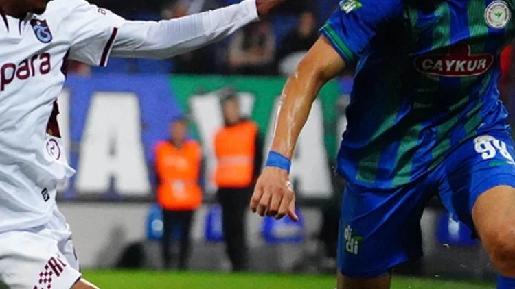 Karadeniz'de de derbi heyecanı: Rizespor-Trabzonspor!