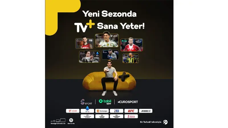 Sporda karşılaşmalar TV+’ta izlenebilecek