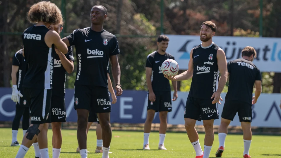 Beşiktaş'ın Hradec Kralove maçı mesaisi başladı