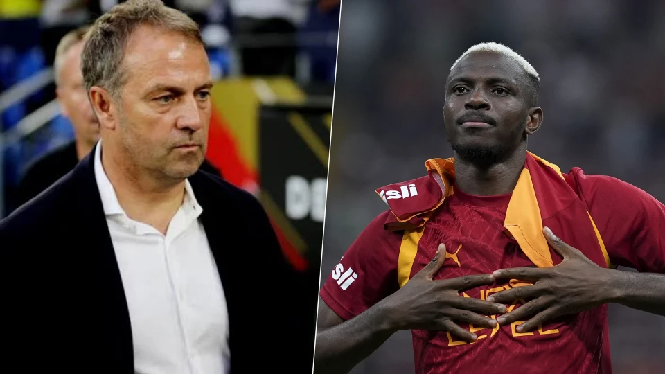 Hansi Flick'ten Osimhen ve Galatasaray övgüsü: Dünyanın en...