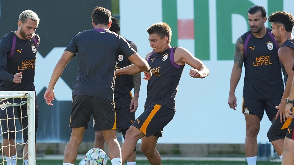 Galatasaray, Sporting maçının hazırlıklarına devam etti