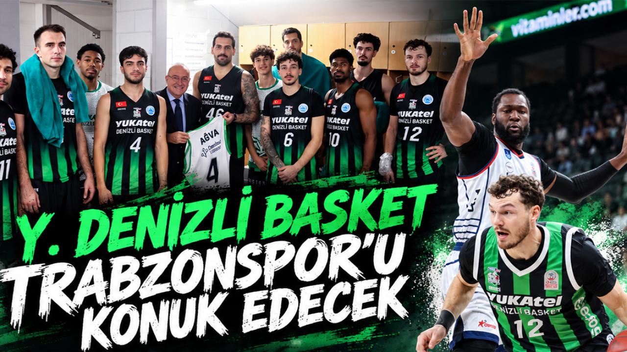 Denizli Basket, Trabzonspor’u PAÜ Arena’da ağırlayacak