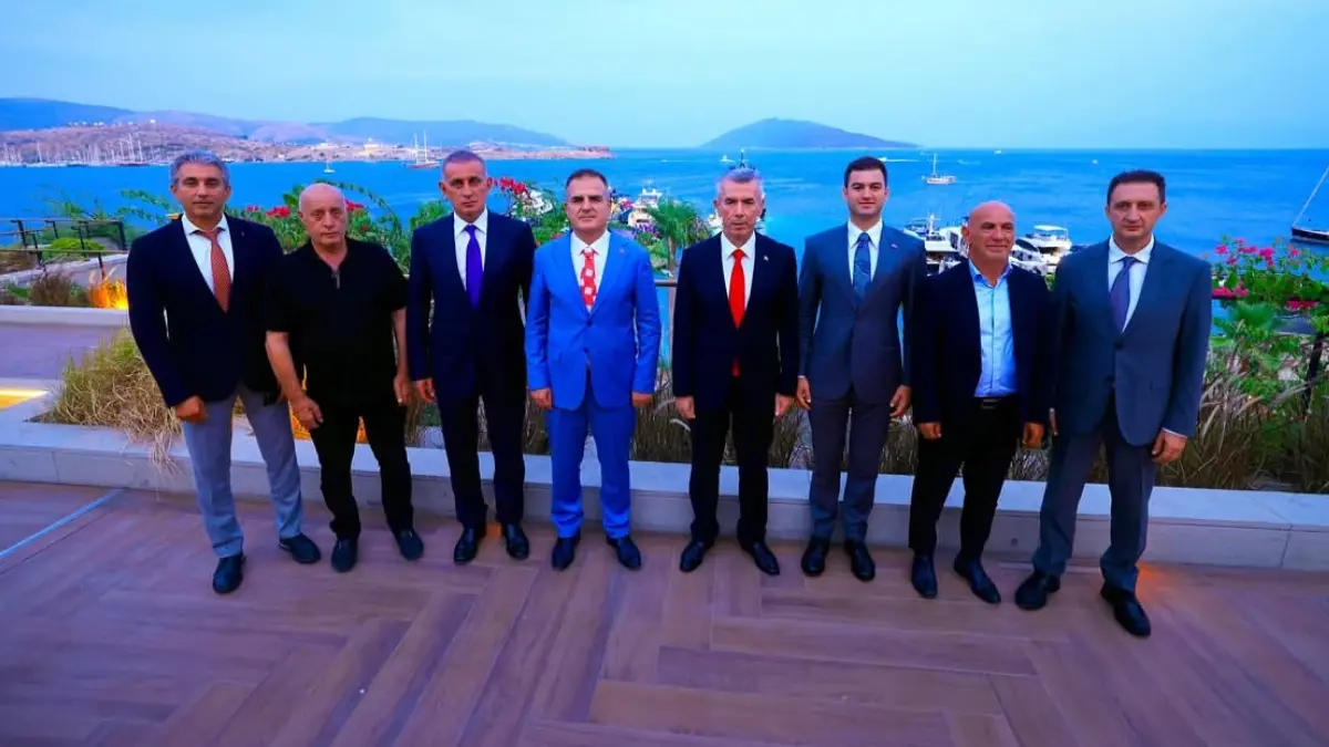 TFF Başkanı Hacıosmanoğlu 1’inci Lig Kulüpleriyle Bodrum’da Buluştu