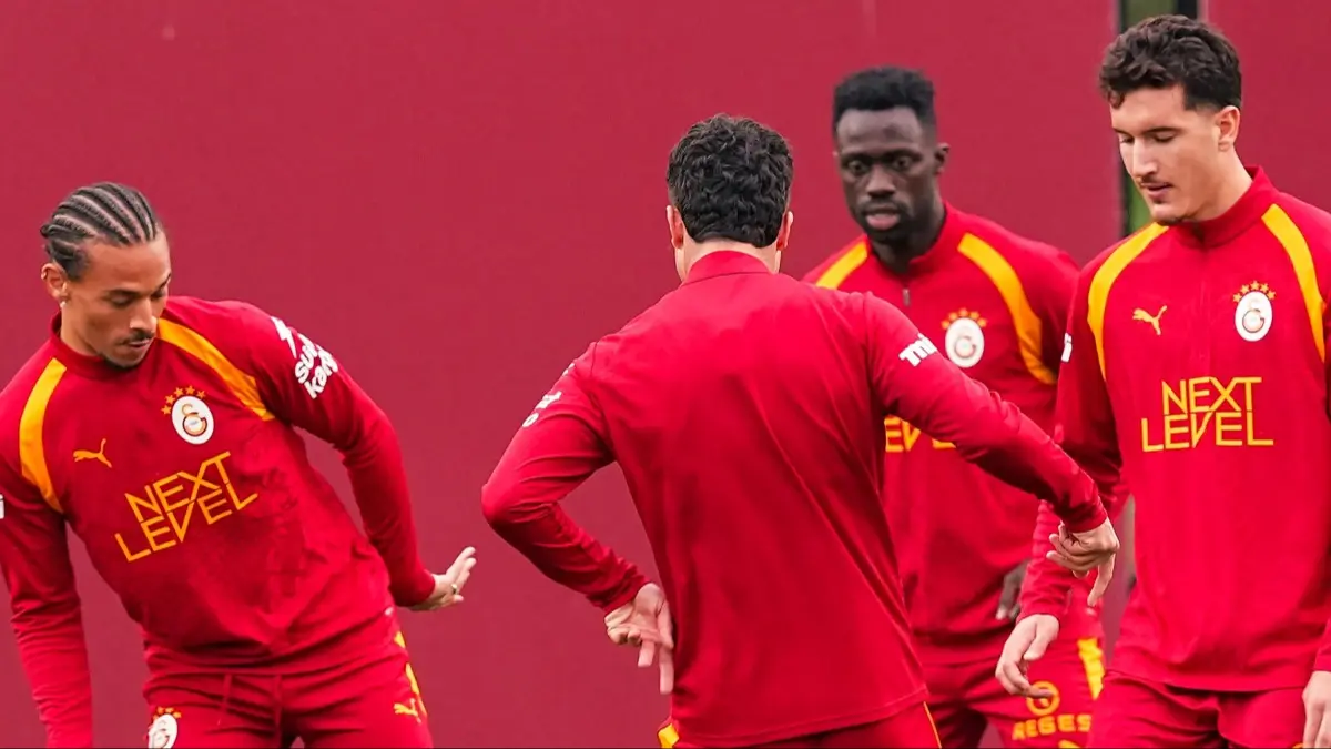 Galatasaray, Fenerbahçe maçının hazırlıklarını sürdürdü