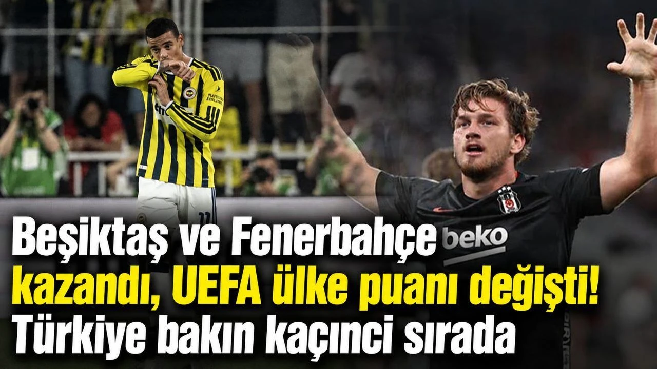 Türkiye UEFA ülke puanında yerini korudu