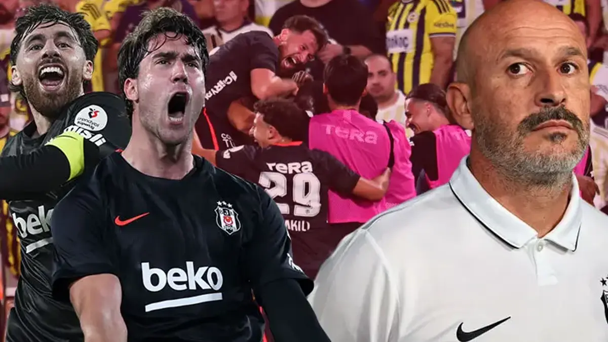 Beşiktaş'ın Fenerbahçe galibiyetinde üstün oyuna vurgu yaptı: 'Fenerbahçe'yi çaresiz gösterdi' | 'Italiano'nun zaferi'