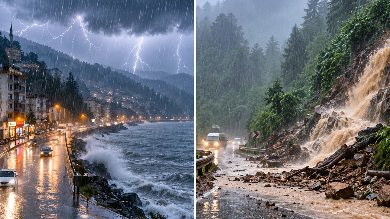 Doğu Karadeniz’de Kuvvetli Sağanak Bekleniyor