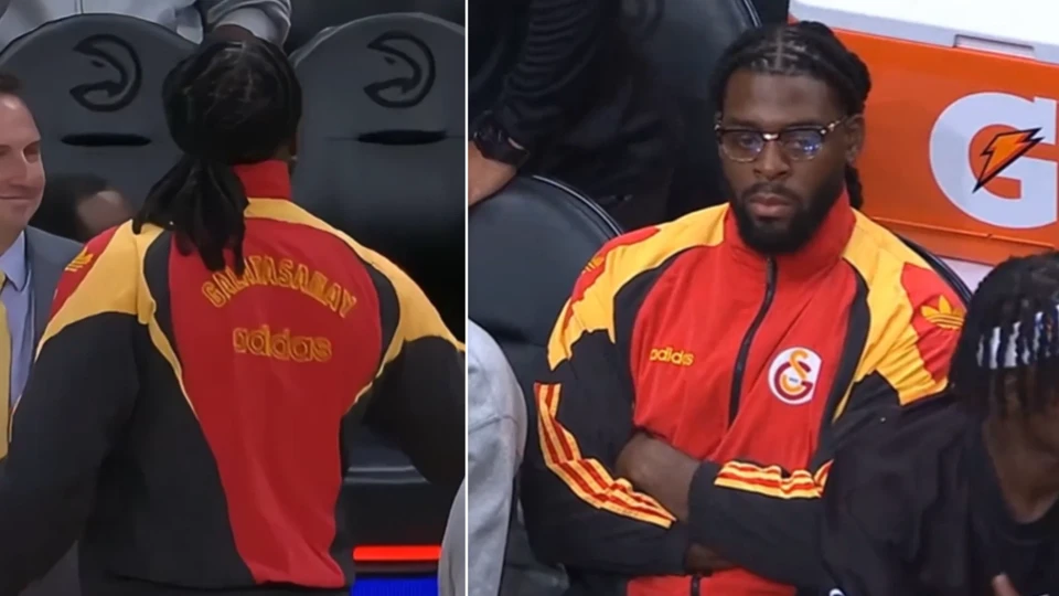 NBA yıldızından Retro Galatasaray kombini: Görenler inanamadı