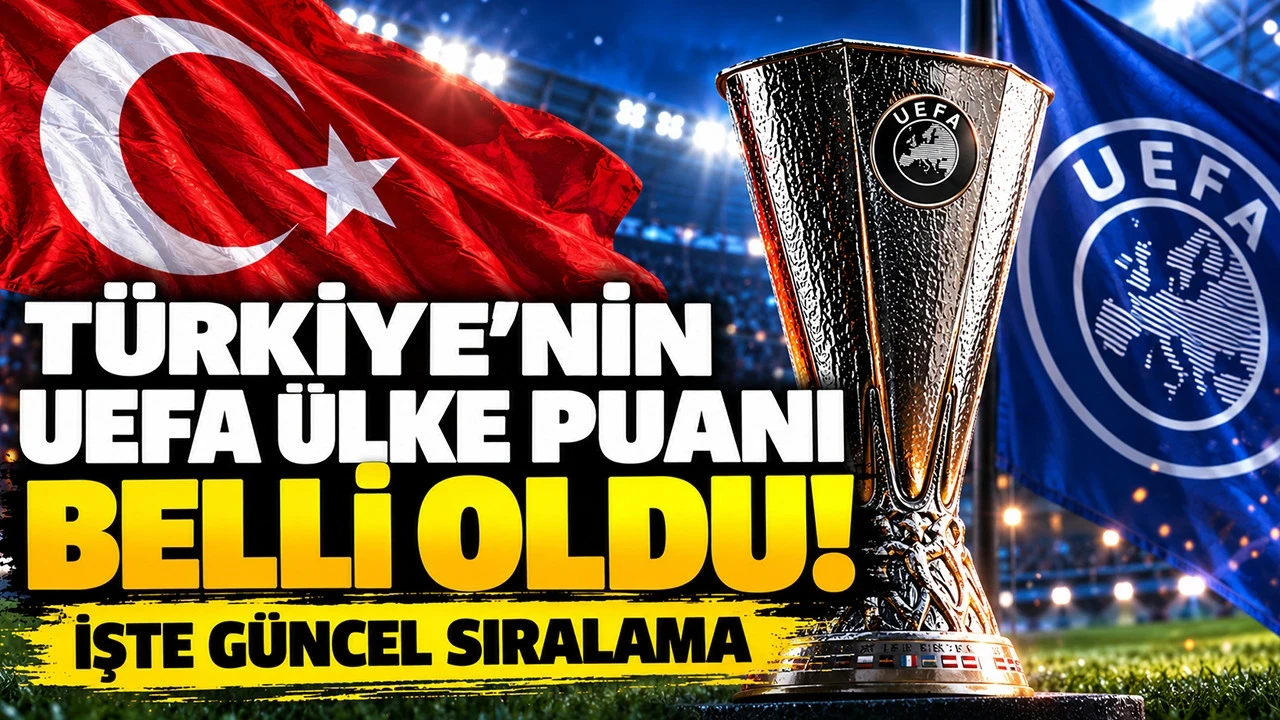 Türkiye'nin UEFA ülke puanı belli oldu: İşte güncel sıralama