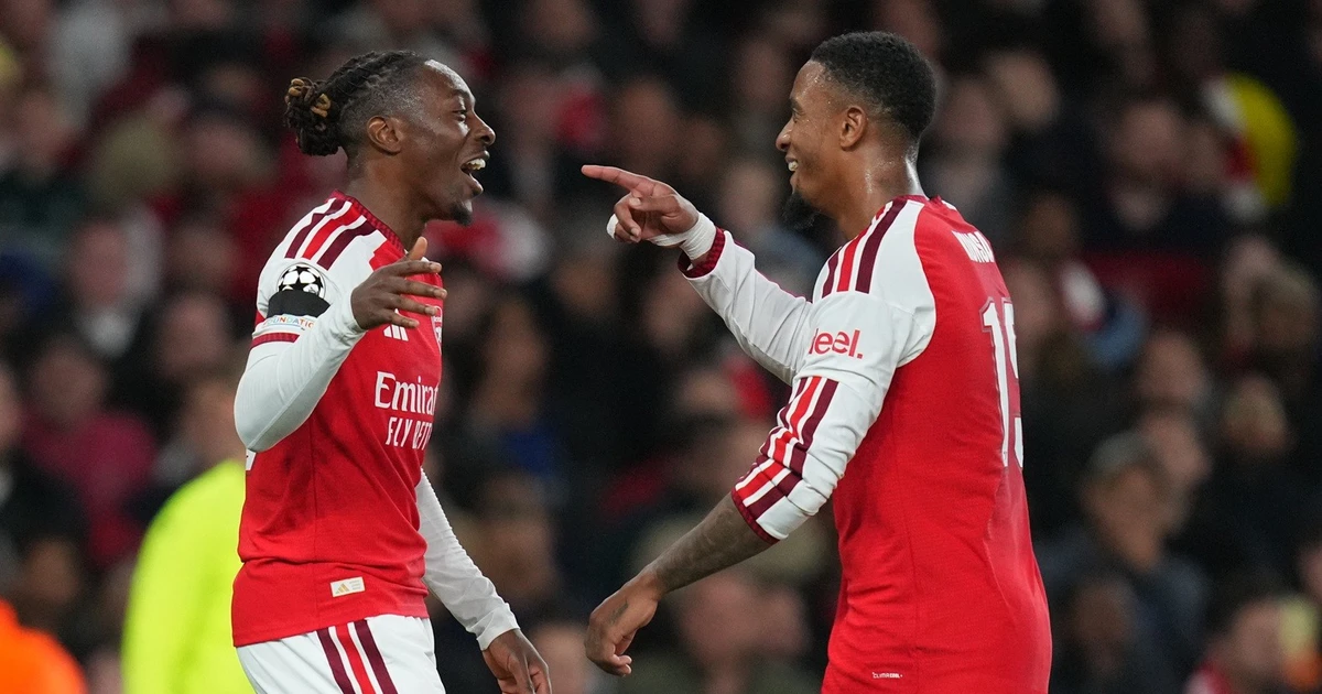 Arsenal, Şampiyonlar Ligi grup aşamasında üst üste 14. maçını kazandı.