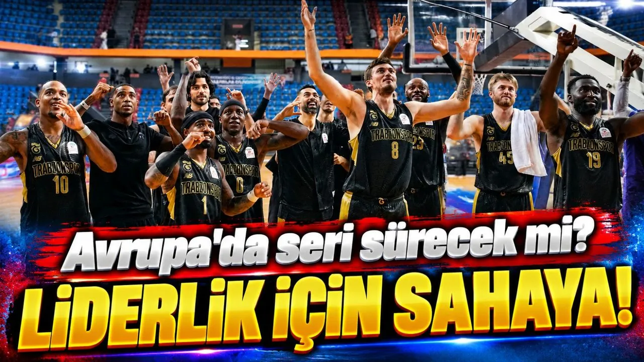 Trabzonspor Basketbol Avrupa'da Durdurulamıyor! Litvanya'da 3'te 3 Hesabı