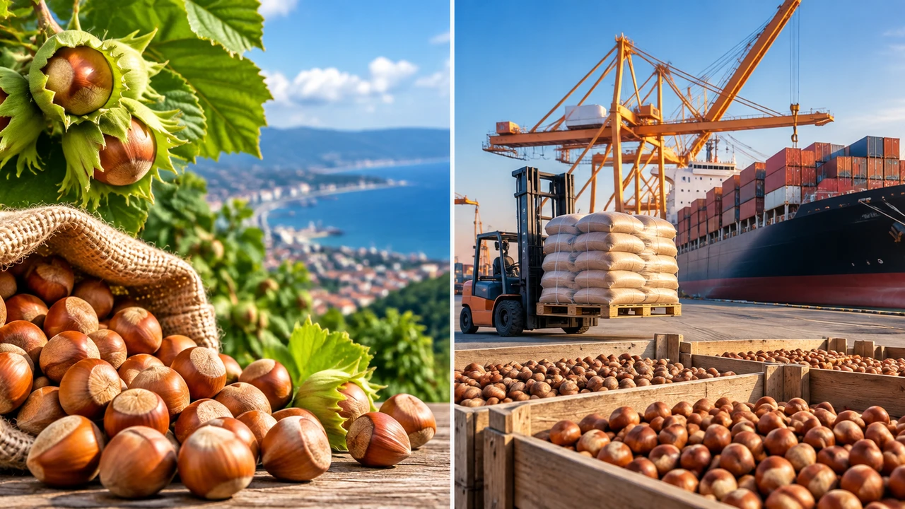 Trabzon Fındıktan 613 Milyon Dolar Kazandı