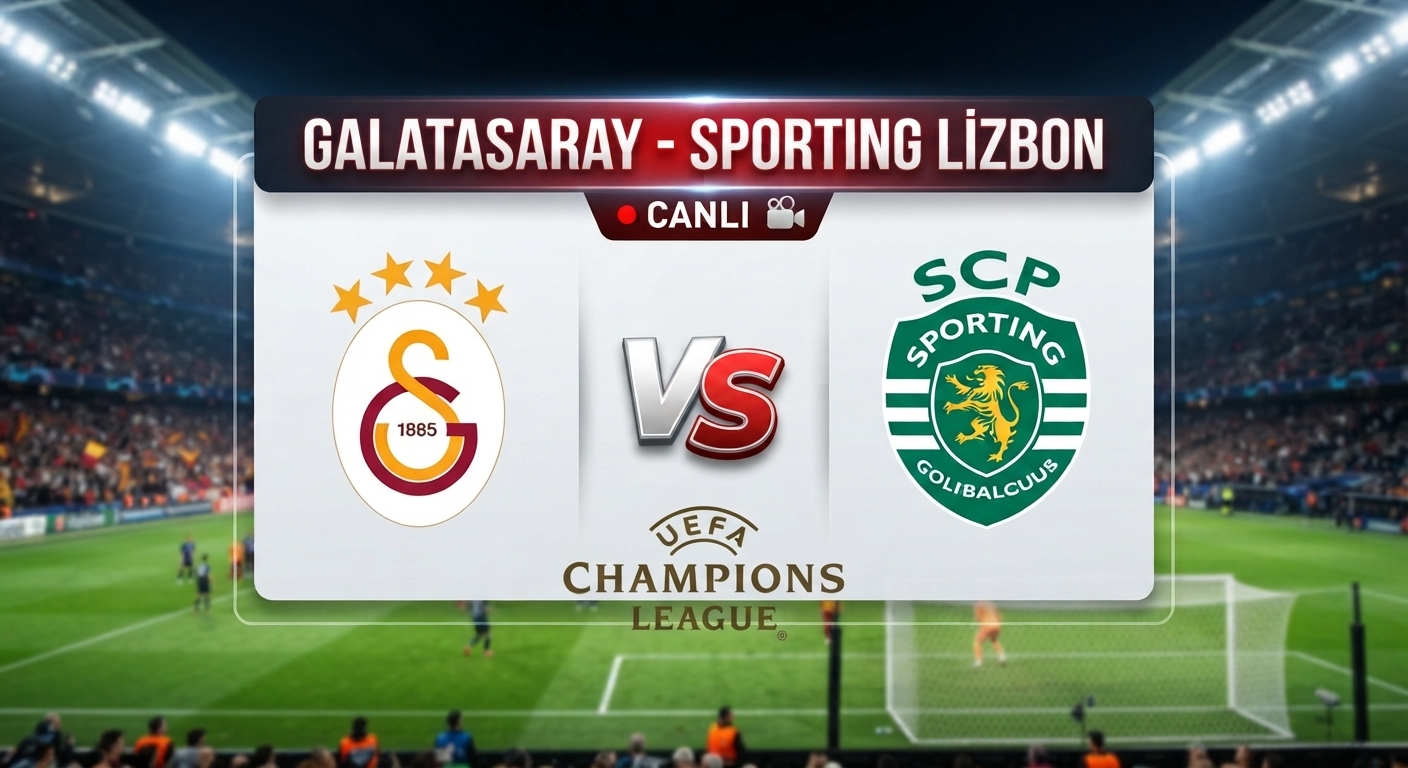 Galatasaray-Sporting Lizbon maçı yabancı kanallar: GS Şampiyonlar Ligi maçı hangi yabancı kanalda canlı yayınlanacak?