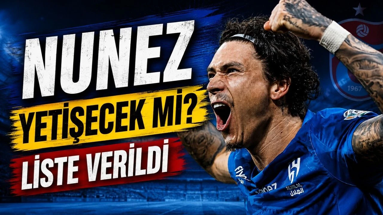 Trabzonspor Darwin Nunez İçin Zamana Karşı Yarışıyor: UEFA Listesinde Kritik Detay