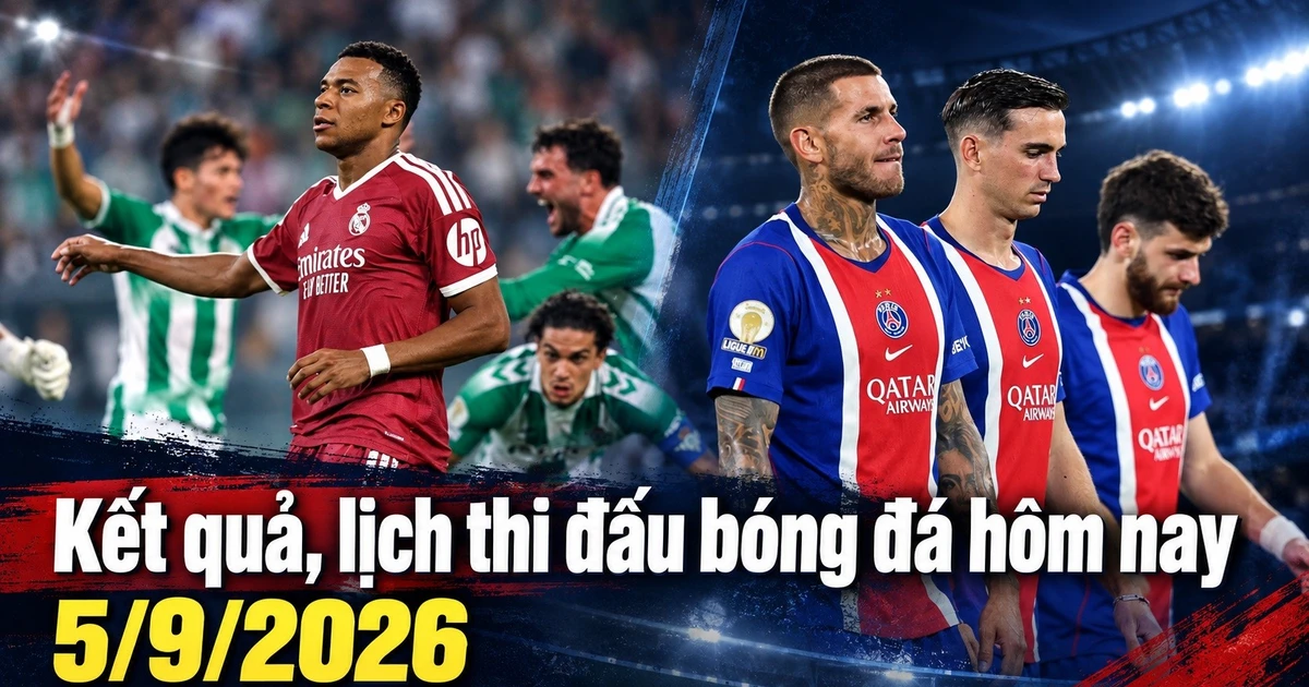 Bugünkü futbol maçlarının sonuçları ve programı (5 Eylül): Real Madrid ve PSG mağlup oldu.