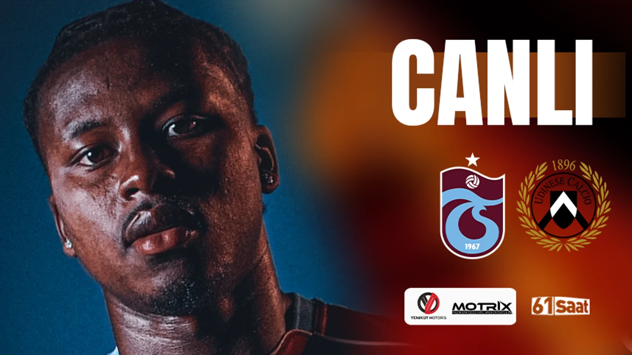 CANLI ANLATIM - Trabzonspor 1-0 Udinese