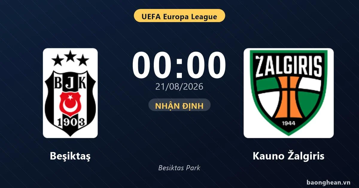 Beşiktaş - Kauno Žalgiris Maç Tahmini: Muhtemel Kadrolar