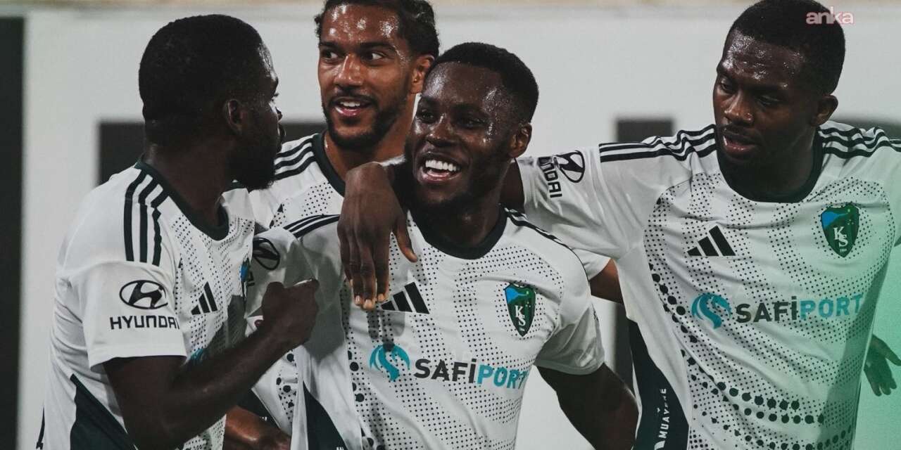 Kocaelispor, deplasmanda Alanyaspor’u 2-1 mağlup etti