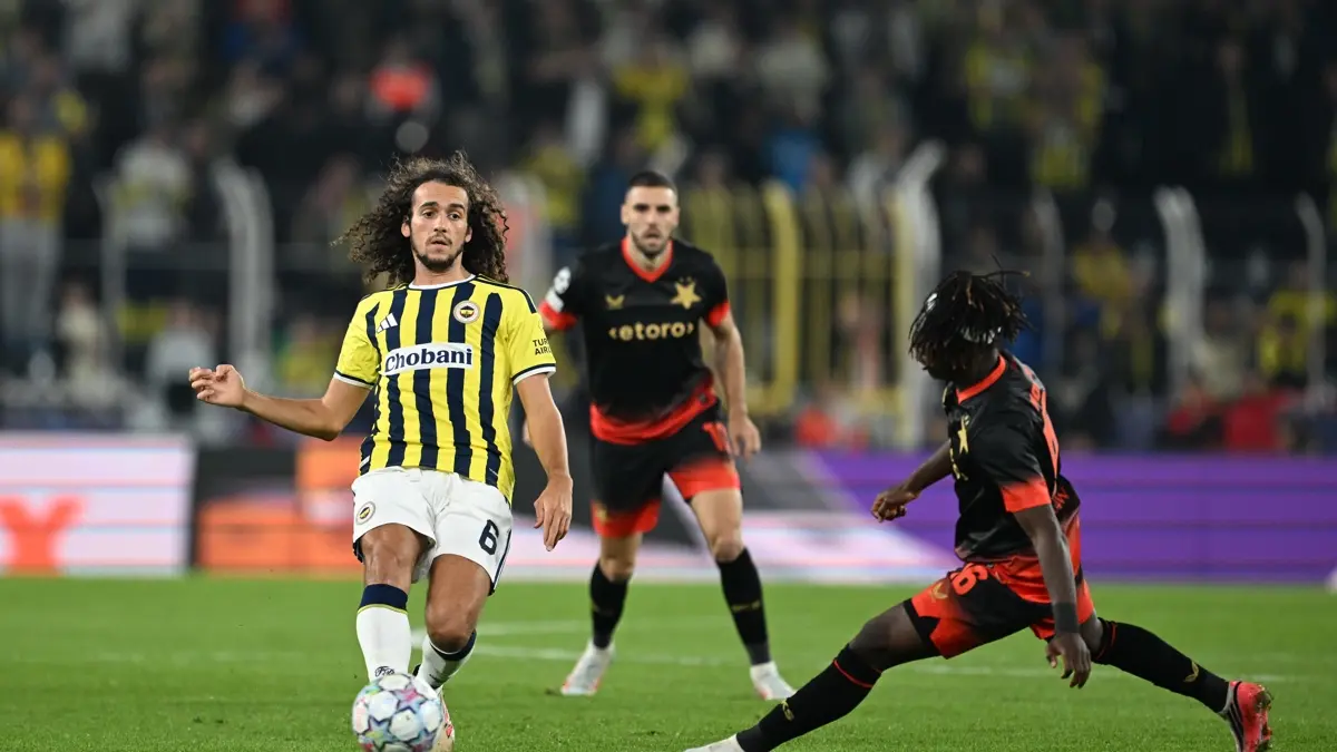 Fenerbahçe-Slavia Prag maçının oyuncusu Guendouzi seçildi!