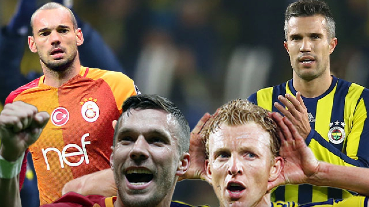 Galatasaray-Fenerbahçe Derbilerinde Gol Yükünü Yabancılar Çekti