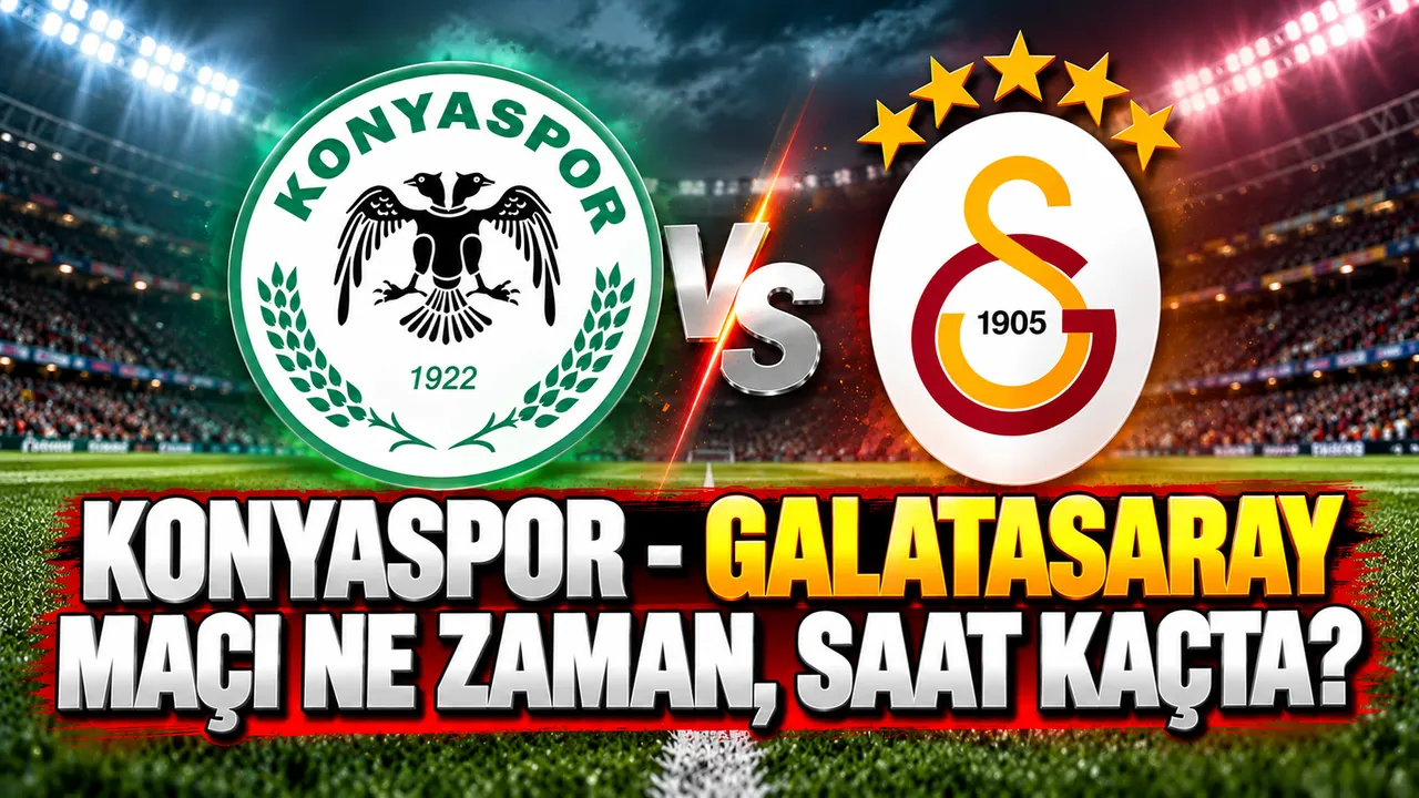 Konyaspor - Galatasaray maçı ne zaman, saat kaçta ve hangi kanalda?