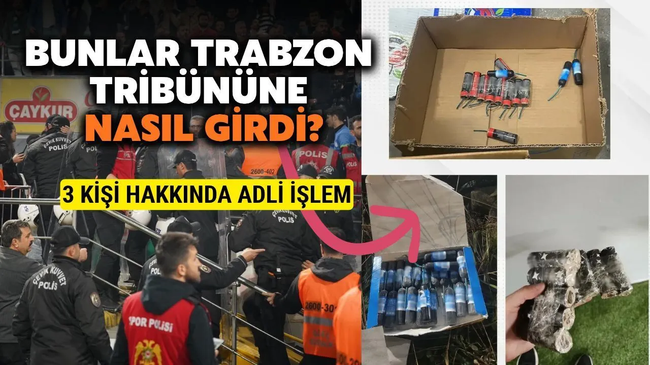 Çaykur Rizespor-Trabzonspor Derbisinin Ardından 3 Kişiye İşlem, 2 Araca Ceza