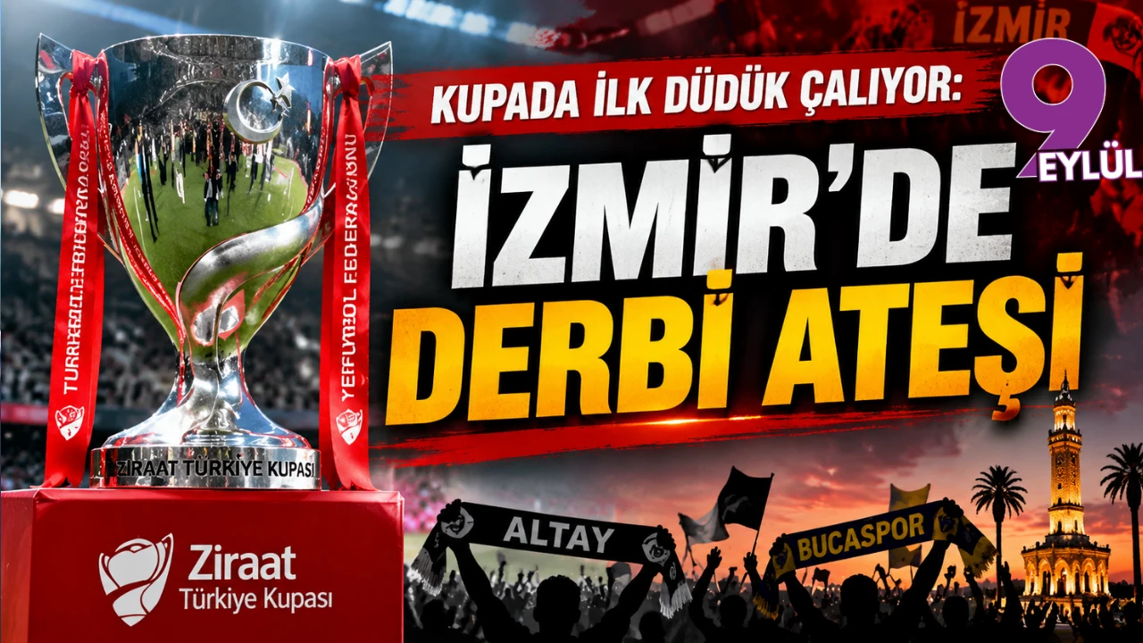 Türkiye Kupası’nda heyecan başlıyor: İzmir derbisi ve tarihi eşleşmeler
