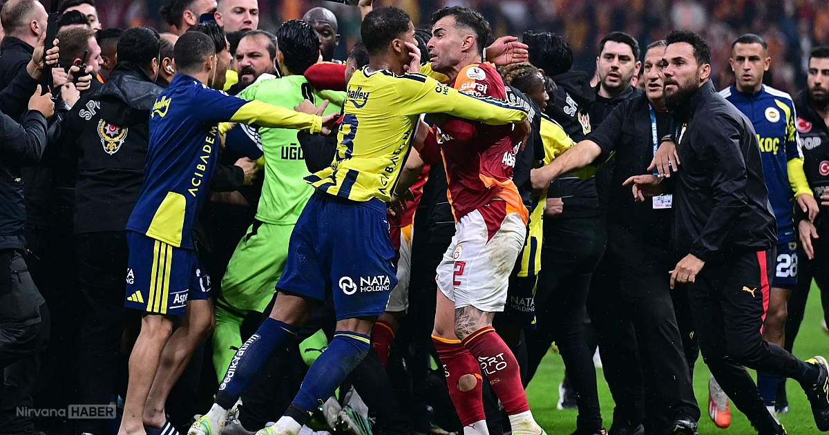 Dev derbinin faturası kesildi: Galatasaray ve Fenerbahçe PFDK'lık oldu