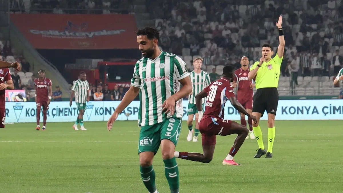 Mustafa Çulcu açıkladı! Konyaspor - Trabzonspor maçında verilmeyen kırmızı kart.... - Galeri - Trend Spor