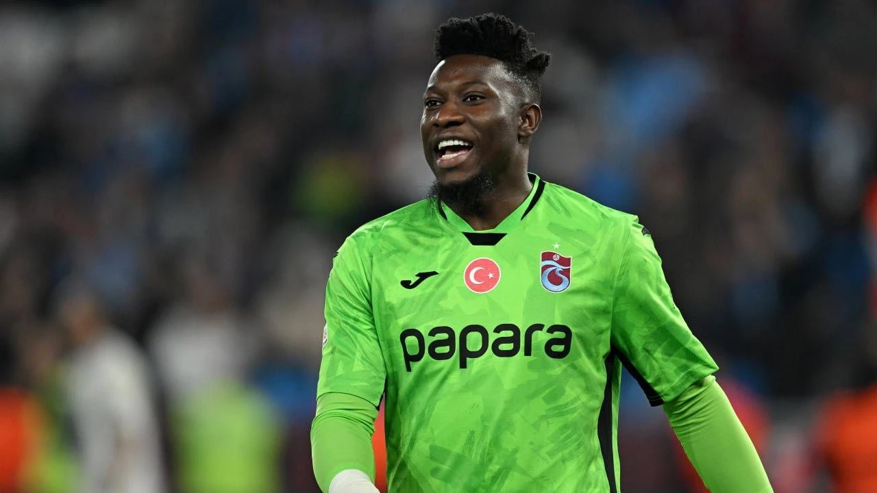 Trabzonspor'un Kalecisi Onana Trafik Kazası Geçirdi!