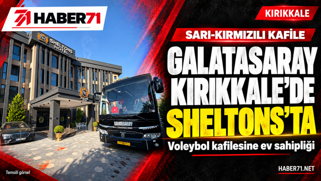 Galatasaray kafilesine Kırıkkale’de Sheltons Otel ev sahipliği yaptı