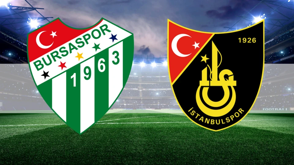 Bursaspor - İstanbulspor canlı yayın bilgisi: Bursaspor - İstanbulspor maçı canlı nereden izlenir, hangi kanal veriyor? Maç kadrosu, ilk 11!