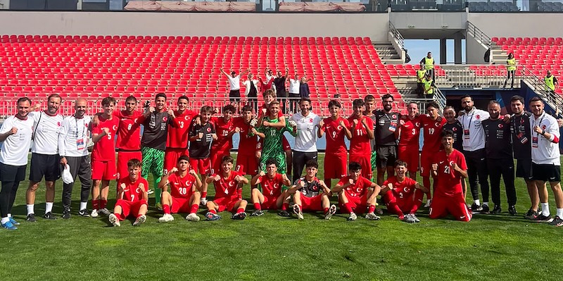 U15 Millî Takımı UEFA Turnuvası’nda Şampiyon