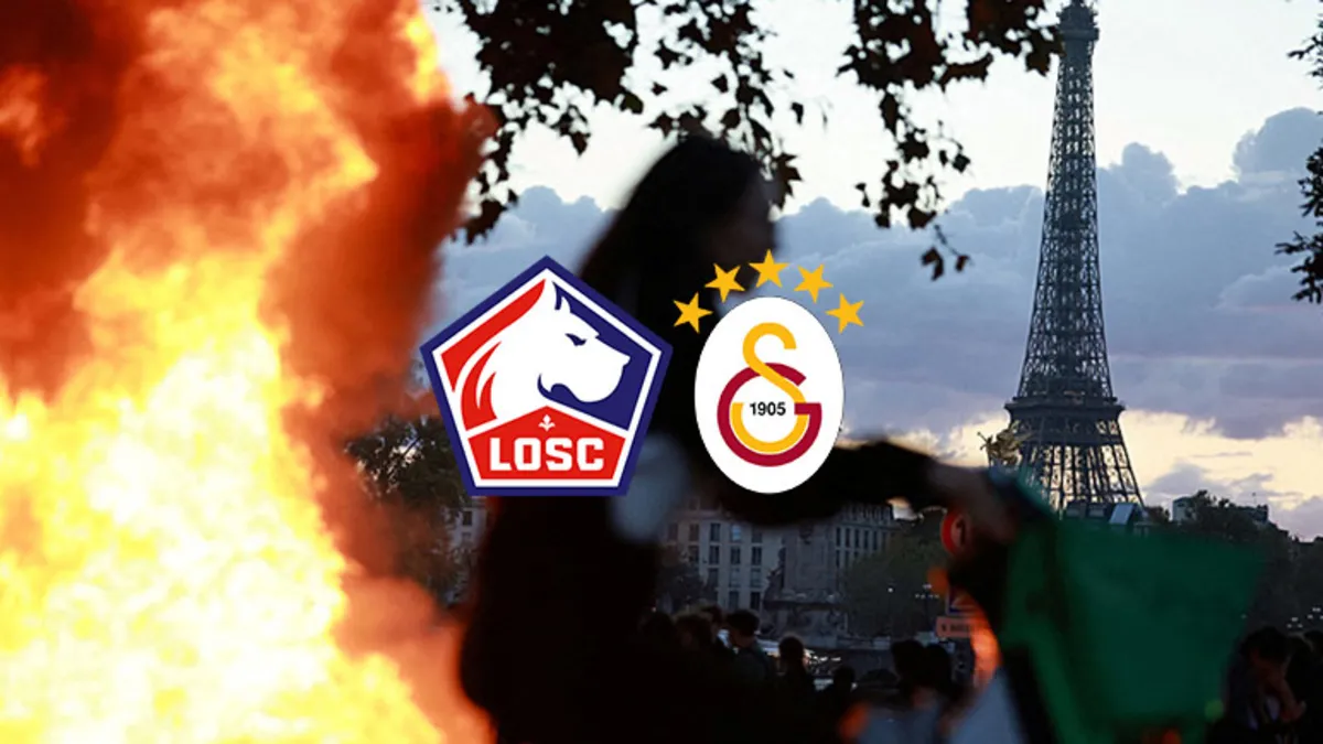 Lille-Galatasaray maçı oynanacak mı? Fransa'da sokağa çıkma yasağı ilan edildi