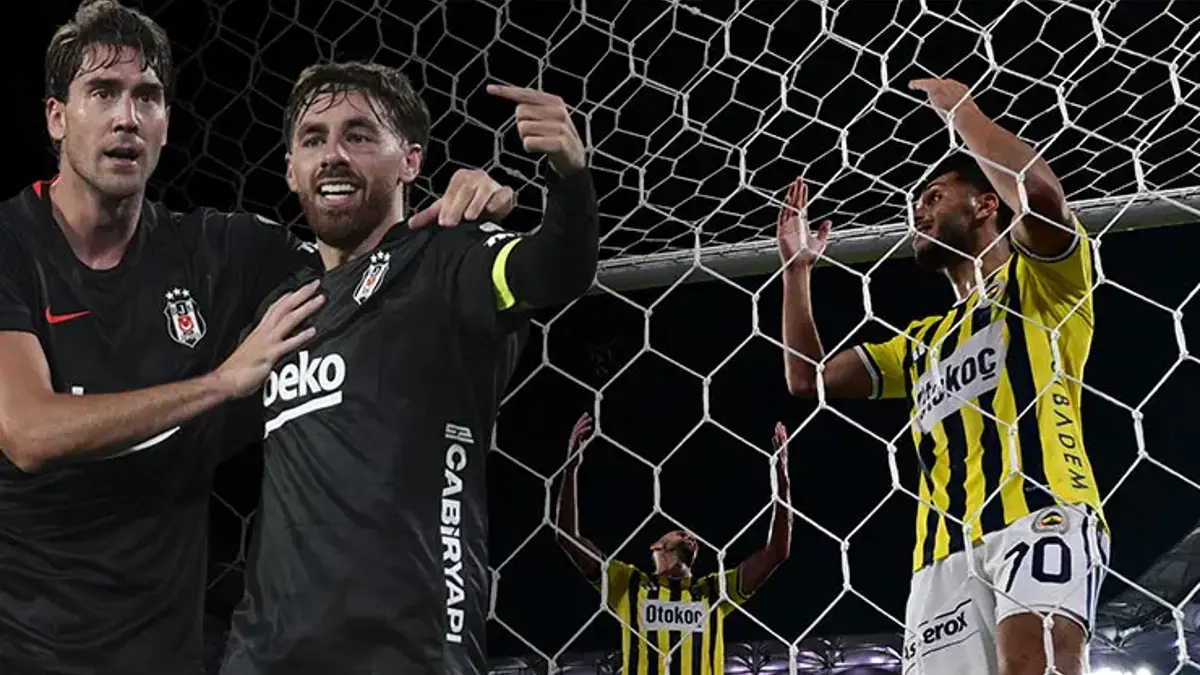 Fenerbahçe - Beşiktaş derbisi Avrupa basınında manşetleri süsledi! 'Vlahovic'i gördün mü Juventus!'