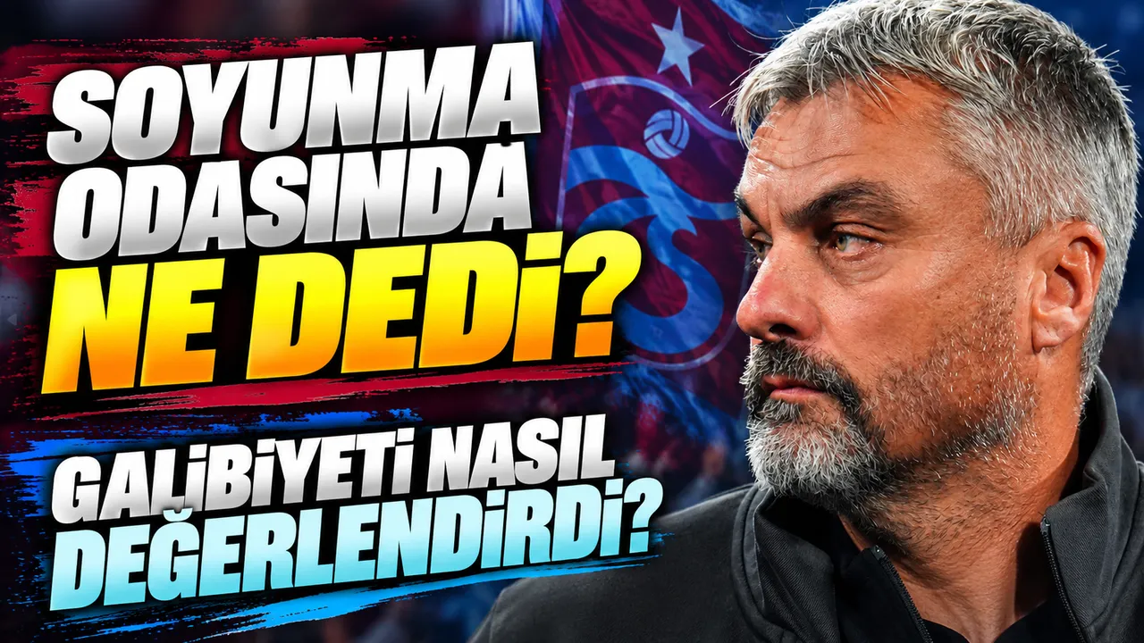 Thomas Reis'ten Trabzonspor'un Rize Zaferi Sonrası İtiraf! Tanıyamadım