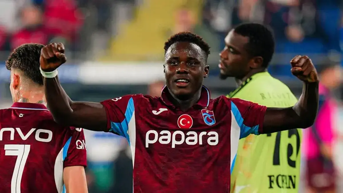 Trabzonspor'un yıldızı Franculino Dju durdurulamıyor! Yine sahneye çıktı