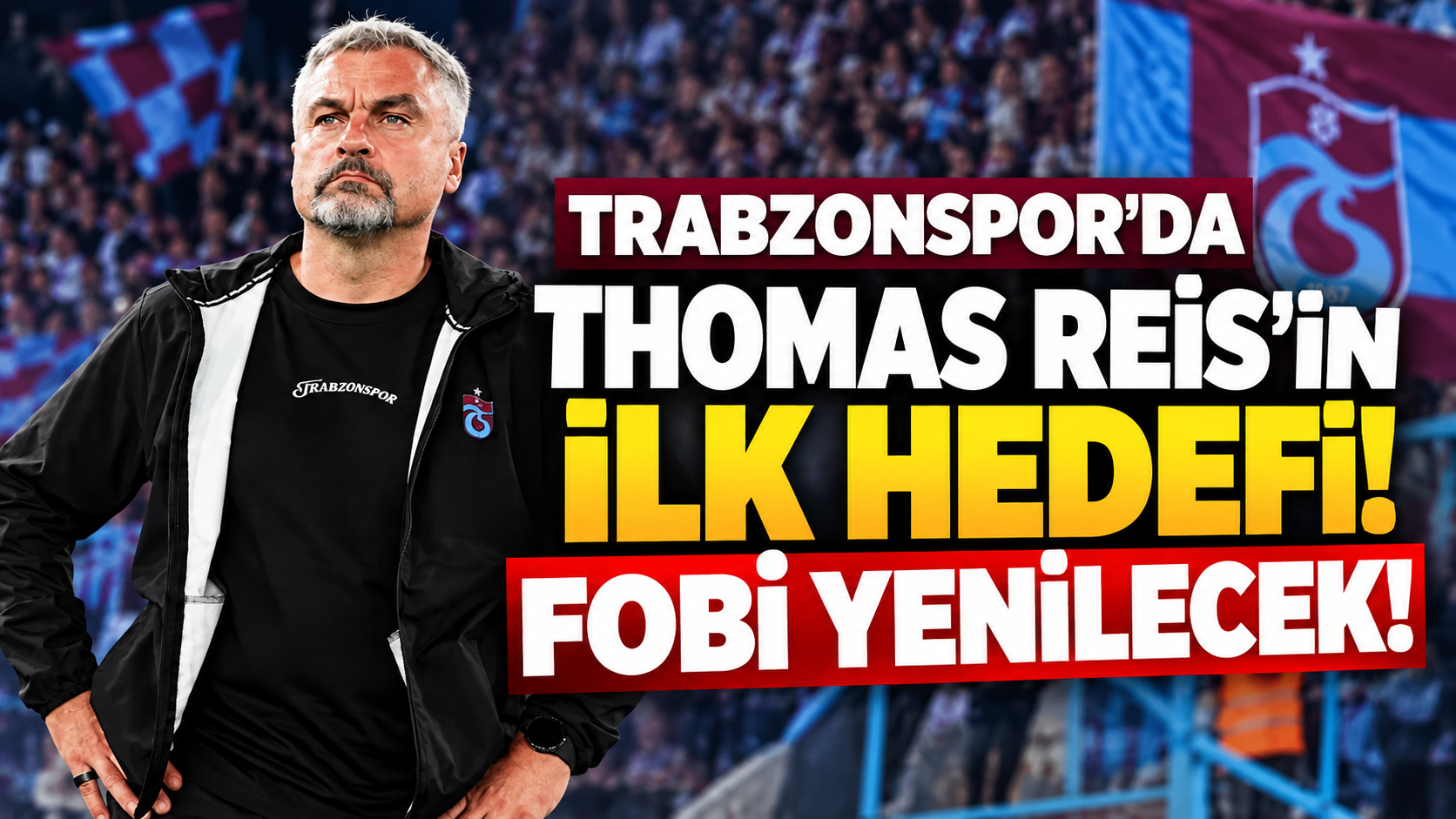 Trabzonspor'da Thomas Reis'in ilk hedefi! Fobi yenilecek