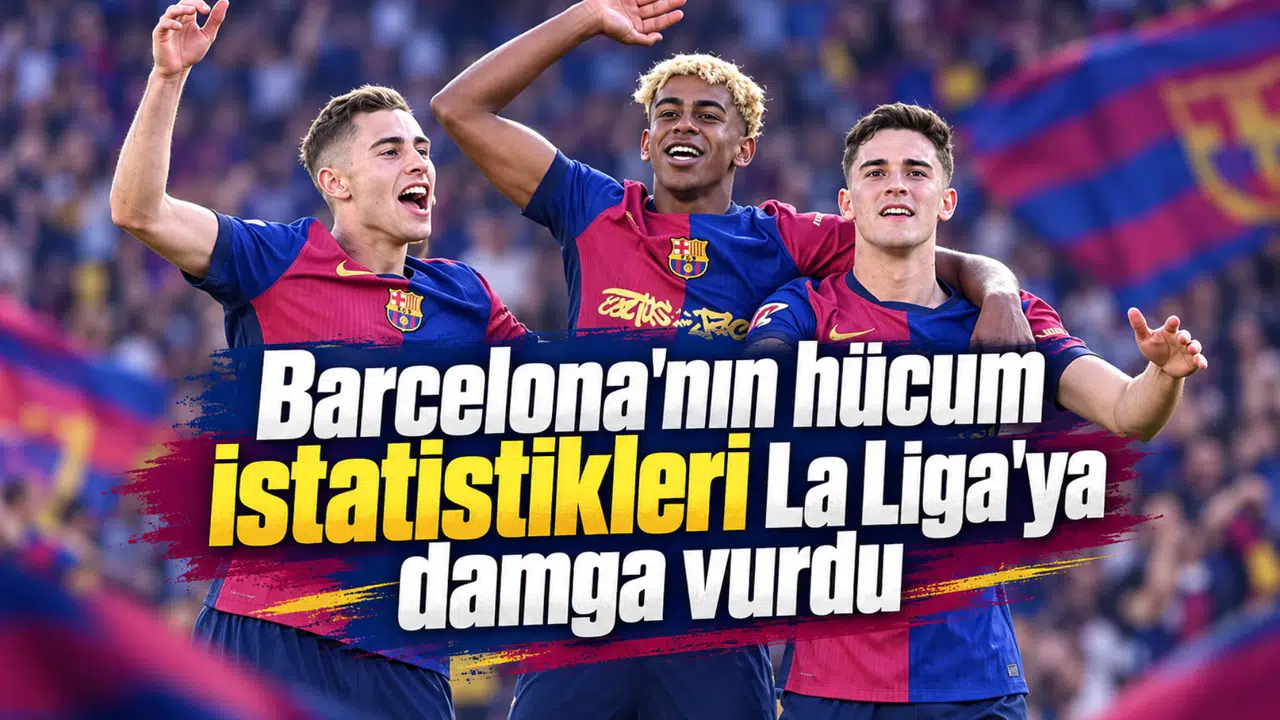Barcelona'nın hücum istatistikleri La Liga'ya damga vurdu