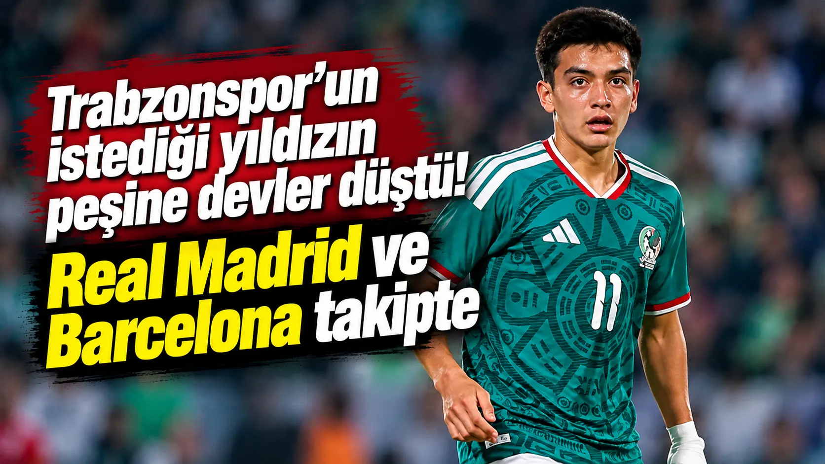 Trabzonspor’un istediği yıldızın peşine devler düştü! Real Madrid ve Barcelona takipte