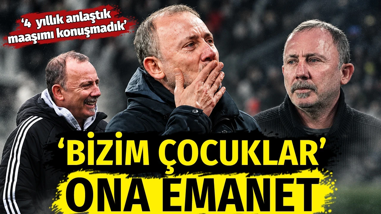 Sergen Yalçın A Milli Takım'ın yeni hocası: 4 senelik anlaştım, maaşımı konuşmadım