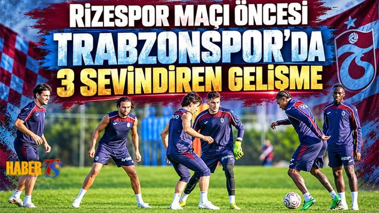 Trabzonspor Rizespor Maçı Hazırlıklarını Tamamladı