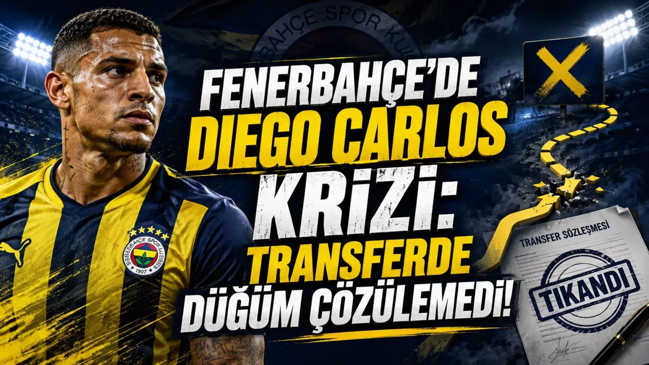 Fenerbahçe’de Diego Carlos Krizi: Transferde Düğüm Çözülemedi!