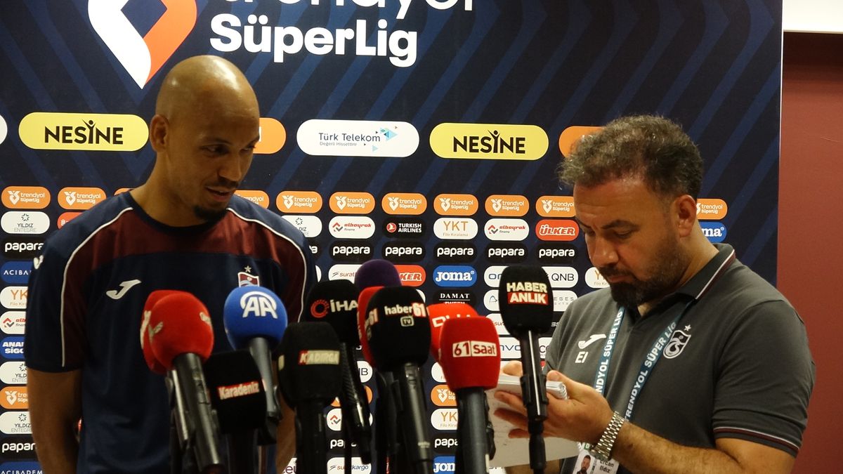 Trabzonspor'un yeni transferi Fabinho, Gençlerbirliği galibiyetini değerlendirdi
