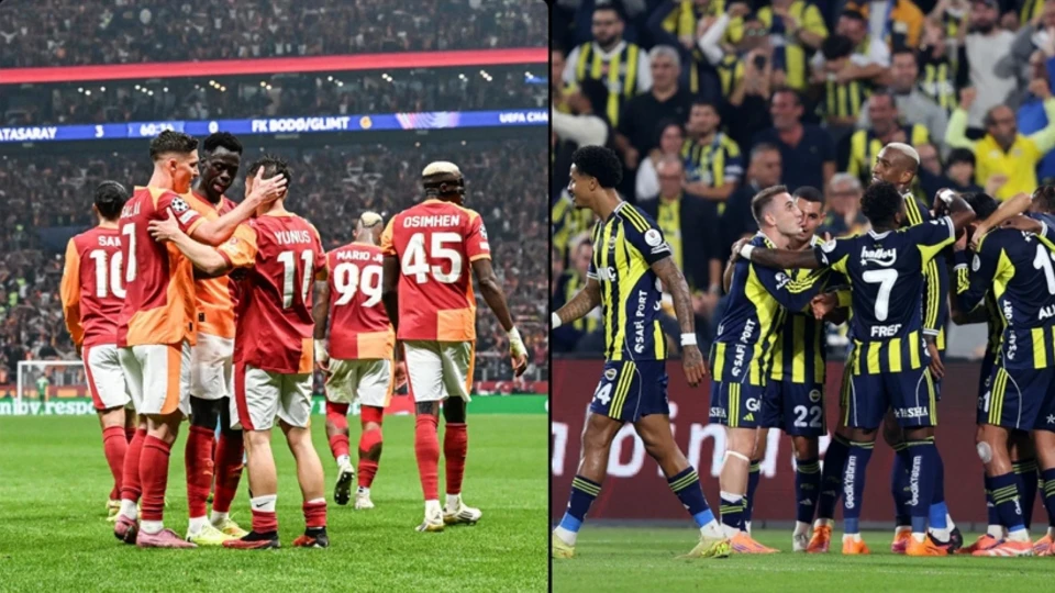 Galatasaray - Fenerbahçe puan durumu: Galatasaray ile Fenerbahçe puan farkı kaç?