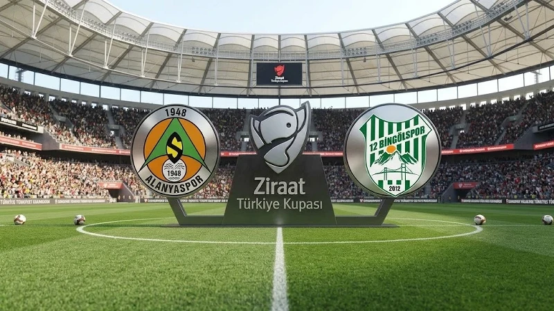 Alanyaspor - 12 Bingölspor Türkiye Kupası maçı hangi kanalda, saat kaçta? Alanya Bingöl maçı canlı izle