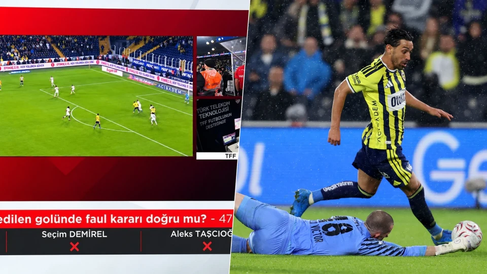 Fenerbahçe Alanyaspor maçı: Trio hakemleri iptal edilen golü inceledi | Futbol Haberleri
